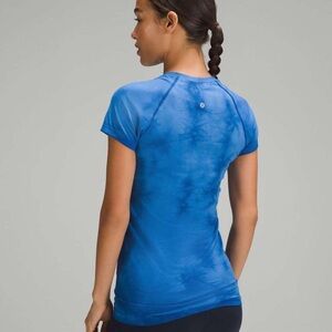Women's Blue Athletic Top